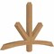 Ekena Millwork Alberta Smooth Timber Gable Bracket, Western Red Cedar, 60"W x 38"H x 3 1/2"D x 3 1/2"F, 15/12 Pitch GBW060X38X0404ALB00SWR - alternate 5